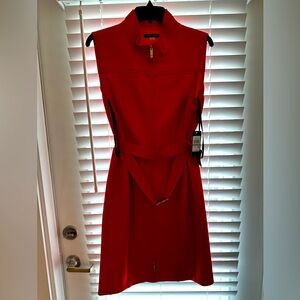 Tommy Hilfiger Deep Orange Dress size Large